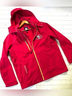 NFL 49ers hooded jacket